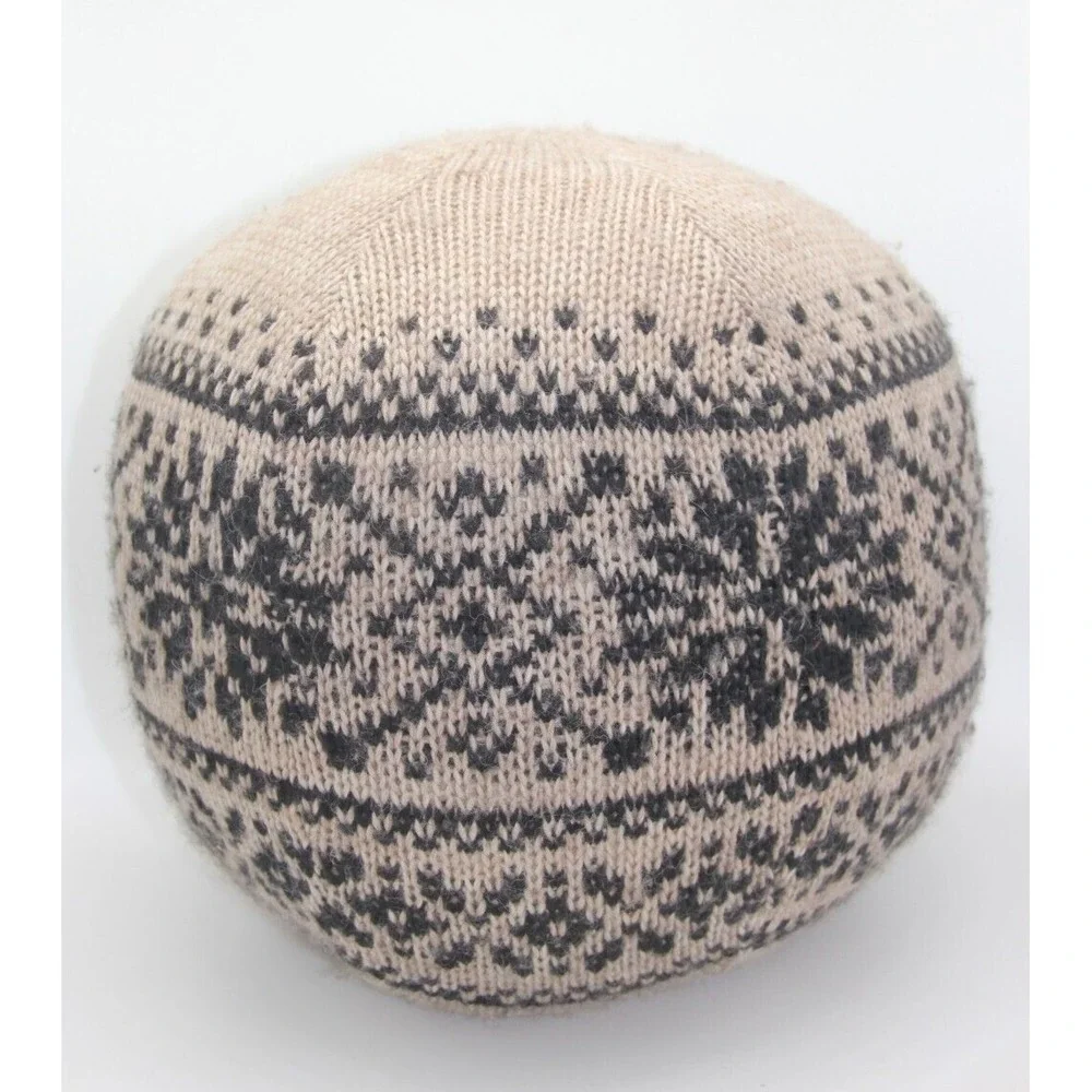 Pottery Barn Fair Isle Sweater Pillow Round 12
